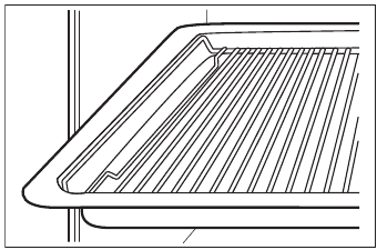 Electrolux - EOF6P46X - Uso de la trébede y la parrilla / bandeja para asar - Paso 1 Uso de la trébede y la parrilla / bandeja para asar - Paso 1
