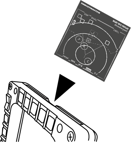 Thrustmaster - MFD Cougar - Montaje de una MFD - Paso 3 Montaje de una MFD - Paso 3