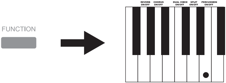 Donner - SE-1 - USO DEL AJUSTE DE LA PERCUSIÓN USO DEL AJUSTE DE LA PERCUSIÓN