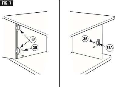 Bosch - RA1171 - FIJACIÓN DE LA PUERTA - Paso 2 FIJACIÓN DE LA PUERTA - Paso 2