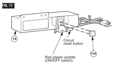 Bosch - RA1171 - FUNCIONAMIENTO DEL INTERRUPTOR - Paso 1 FUNCIONAMIENTO DEL INTERRUPTOR - Paso 1