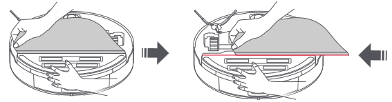 Roborock - S8 Pro Ultra - Mantenimiento del paño de mopa VibraRise Mantenimiento del paño de mopa VibraRise