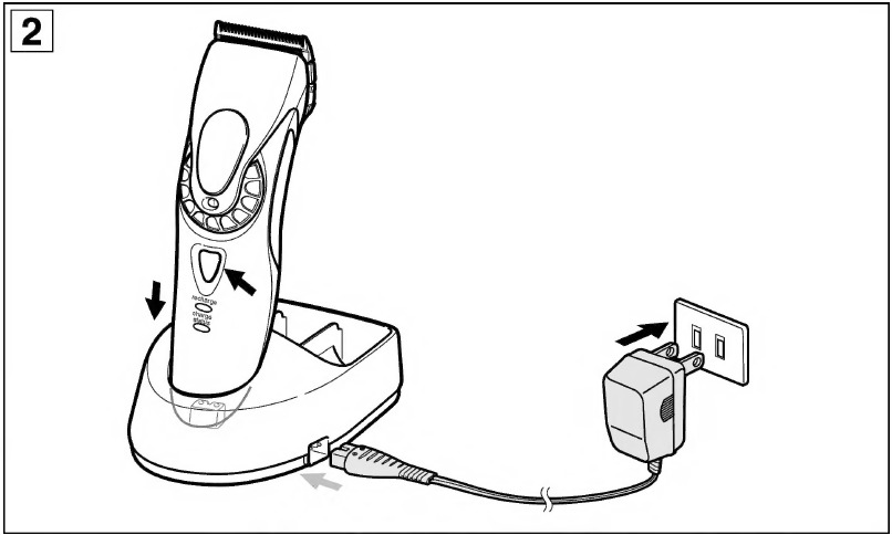 Panasonic - ER160 - Carga de la unidad Carga de la unidad
