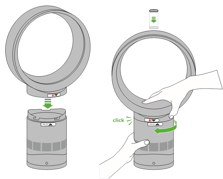 Dyson - AM06 - MONTAJE MONTAJE