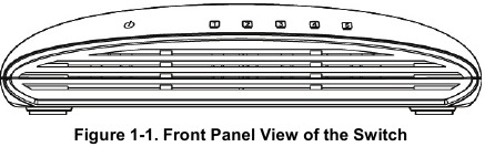 D-Link - DGS-1005D - Introducción - Componentes del panel frontal Introducción - Componentes del panel frontal