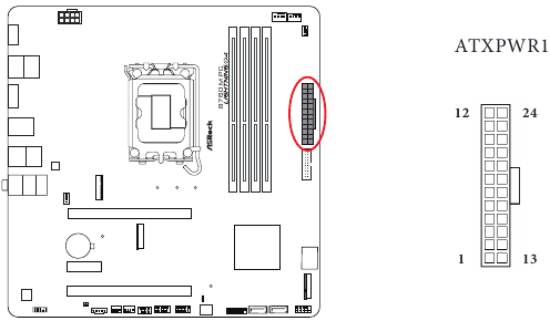 ASROCK - PHANTOM GAMING B760M PG LIGHTNING/D4 - Descripción general de los conectores y cabezales integrados - Parte 10 Descripción general de los conectores y cabezales integrados - Parte 10