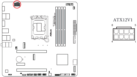 ASROCK - PHANTOM GAMING B760M PG LIGHTNING/D4 - Descripción general de los conectores y cabezales integrados - Parte 11 Descripción general de los conectores y cabezales integrados - Parte 11