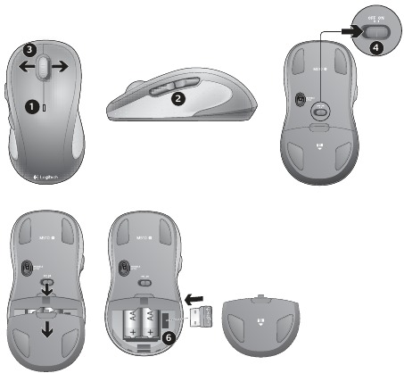 Logitech - M510 - Características Características