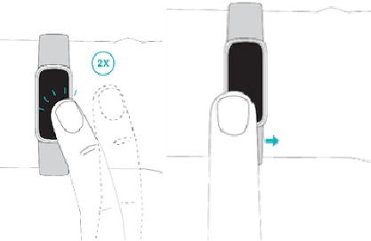 Fitbit - luxe - Navegar por el dispositivo: navegación básica Navegar por el dispositivo: navegación básica