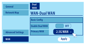 Cambio de WAN