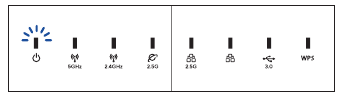 LED de alimentación