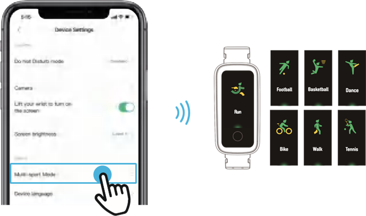 BIGGERFIVE - VIGOR - Modos multideporte Modos multideporte