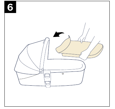 Nuna - MIXX bassinet - Funda del capazo Funda del capazo