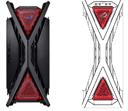Asus - GR701 - Panel frontal Panel frontal