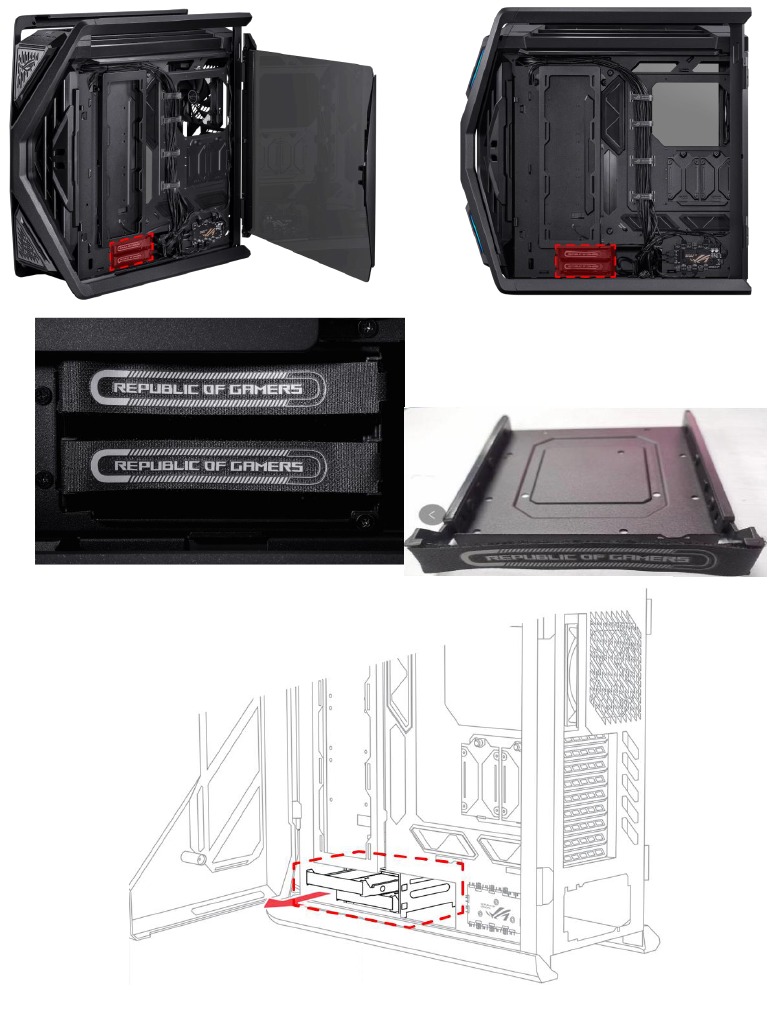 Asus - GR701 - Bandeja HDD Bandeja HDD