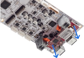 Retire la tarjeta Wi-Fi de la Ultimainboard