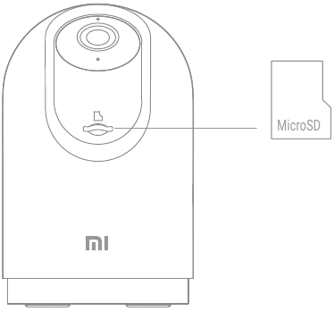 Xiaomi - Mi 360 - How to Use - Step 1 - Installing a MicroSD card Cómo usar - Paso 1 - Instalación de una tarjeta MicroSD