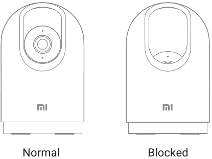 Xiaomi - Mi 360 - Physical Lens Blocking Bloqueo físico de la lente
