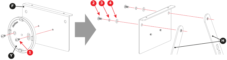 Barco - ClickShare - Cómo ensamblar para la unidad base Cómo ensamblar para la unidad base