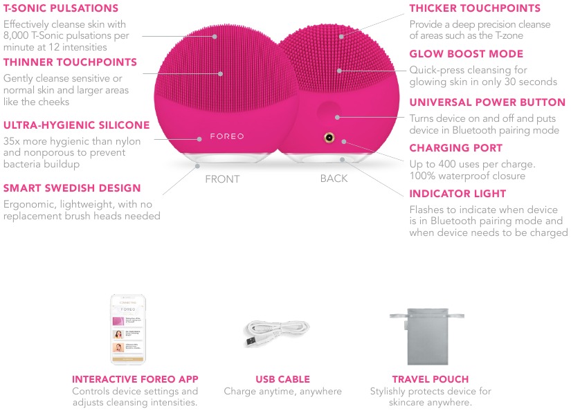 Foreo - LUNA mini 3 - Descripción general Descripción general