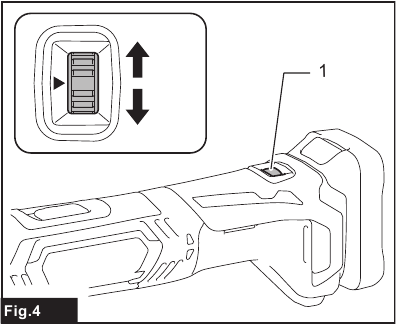 Makita - MT01 - Ajuste de la velocidad de carrera orbital Ajuste de la velocidad de carrera orbital