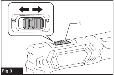 Makita - MT01 - DESCRIPCIÓN FUNCIONAL - Acción del interruptor FUNCTIONAL DESCRIPTION - Switch action