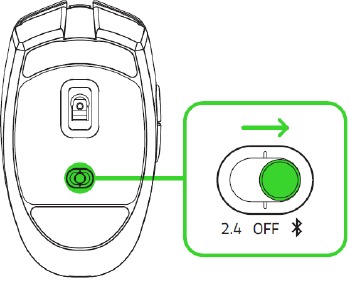 RAZER - OROCHI V2 - CONEXIÓN DEL RATÓN - Paso 4 CONEXIÓN DEL RATÓN - Paso 4