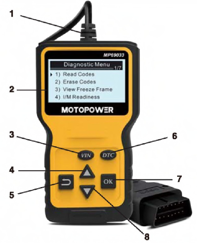 MOTOPOWER - MP69033 - Descripción general Descripción general