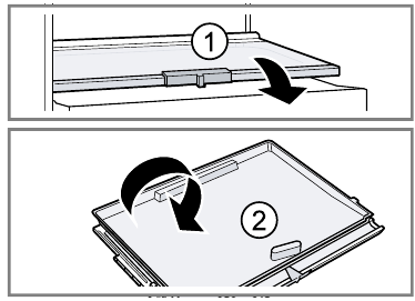 Gaggenau - RB 282 - Extracción de los componentes del electrodoméstico - Paso 1 Extracción de los componentes del electrodoméstico - Paso 1