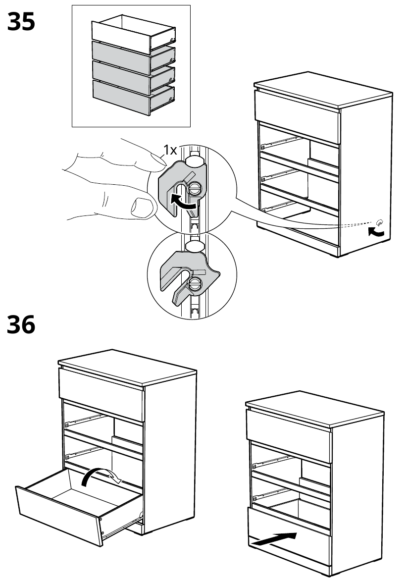 IKEA - MALM - MONTAJE - Paso 27 MONTAJE - Paso 27