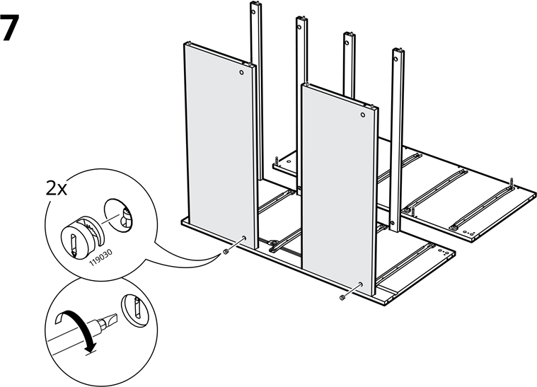 IKEA - MALM - MONTAJE - Paso 7 MONTAJE - Paso 7