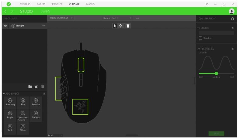 Razer - Naga Trinity - PESTAÑA CHROMA - Studio PESTAÑA CHROMA - Studio