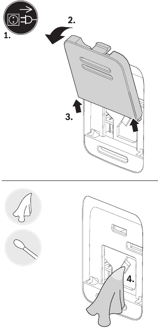 Bosch - Air 4000 - Limpieza del sensor de partículas - Paso 2 Limpieza del sensor de partículas - Paso 2