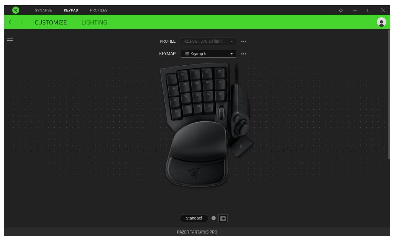 RAZER - TARTARUS PRO - Personalizar Personalizar