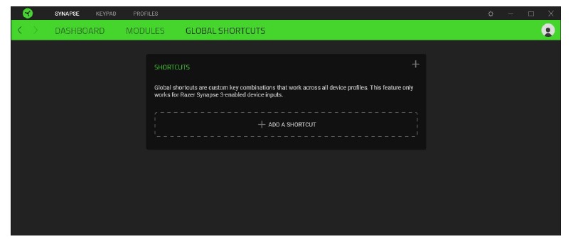 RAZER - TARTARUS PRO - Atajos globales Atajos globales