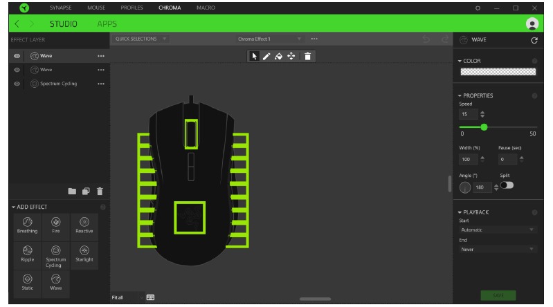 Razer - MAMBA ELITE - Studio Studio