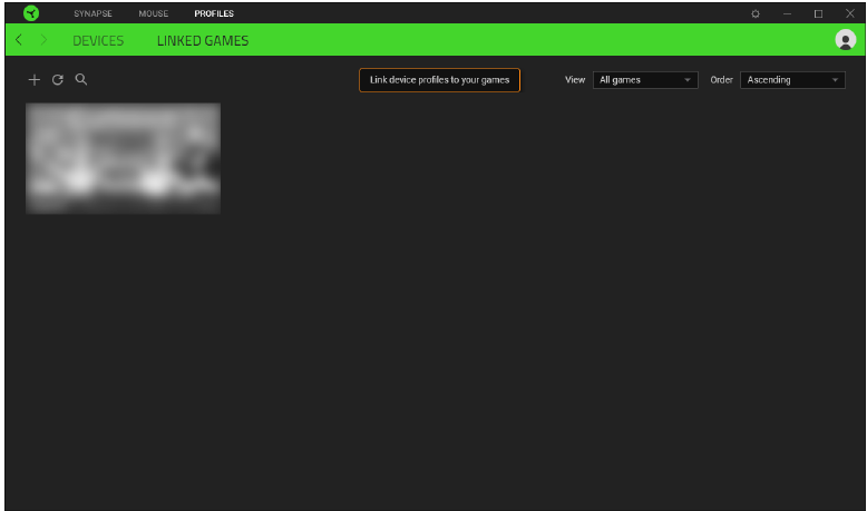 RAZER - VIPER 8K HZ - CONFIGURACIÓN DE TU DISPOSITIVO - Juegos vinculados CONFIGURACIÓN DE TU DISPOSITIVO - Juegos vinculados
