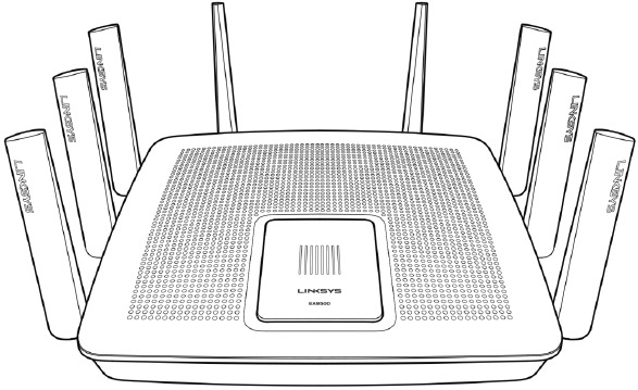 Linksys - MAX-STREAM EA9500 - Descripción general del producto - Parte 1 - Vista superior Descripción general del producto - Parte 1 - Vista superior