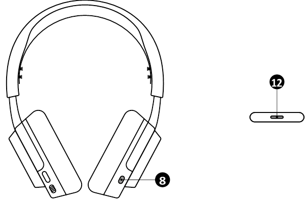 SteelSeries - ARCTIS NOVA 4 - POWER ON/OFF ENCENDIDO/APAGADO