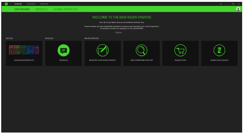 RAZER - BLACKWIDOW V3 - Panel Panel