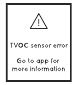 Error del sensor de TVOC
