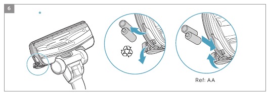 Electrolux - Pure C9 - CAMBIO DE LAS BATERÍAS CAMBIO DE LAS BATERÍAS