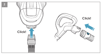 Electrolux - Pure C9 - CÓMO USAR - Paso 2 CÓMO USAR - Paso 2