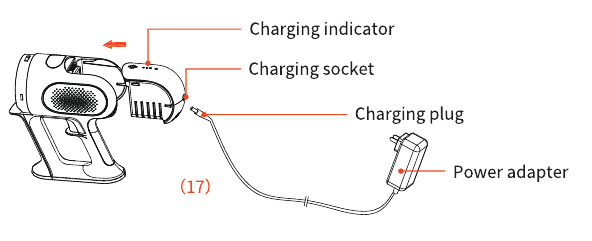 Ultenic - U10 - Charging of vacuum cleaner Carga del aspirador