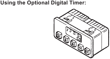 Webasto - Thermo Top - Uso del temporizador digital opcional de 7 días Uso del temporizador digital opcional de 7 días