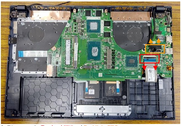 Asus - X571 Series - Motherboard removal - Paso 1 Extracción de la placa base - Paso 1