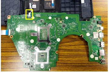Asus - X571 Series - Motherboard removal - Paso 3 Extracción de la placa base - Paso 3