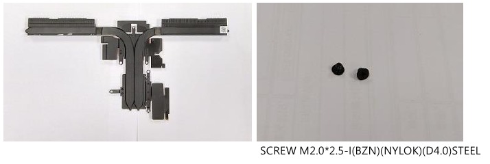 Asus - Serie X571 - Retirada del módulo térmico - Paso 2 Retirada del módulo térmico - Paso 2