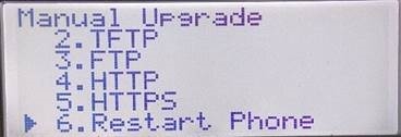 Mitel - 6910 - Actualización manual - Paso 4 Actualización manual - Paso 4