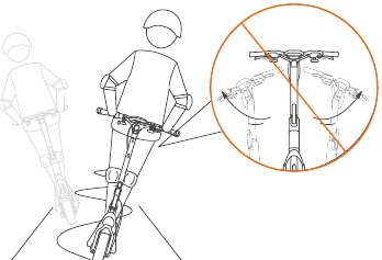 Segway - KickScooter - ADVERTENCIAS - Conducir a alta velocidad ADVERTENCIAS - Conducir a alta velocidad